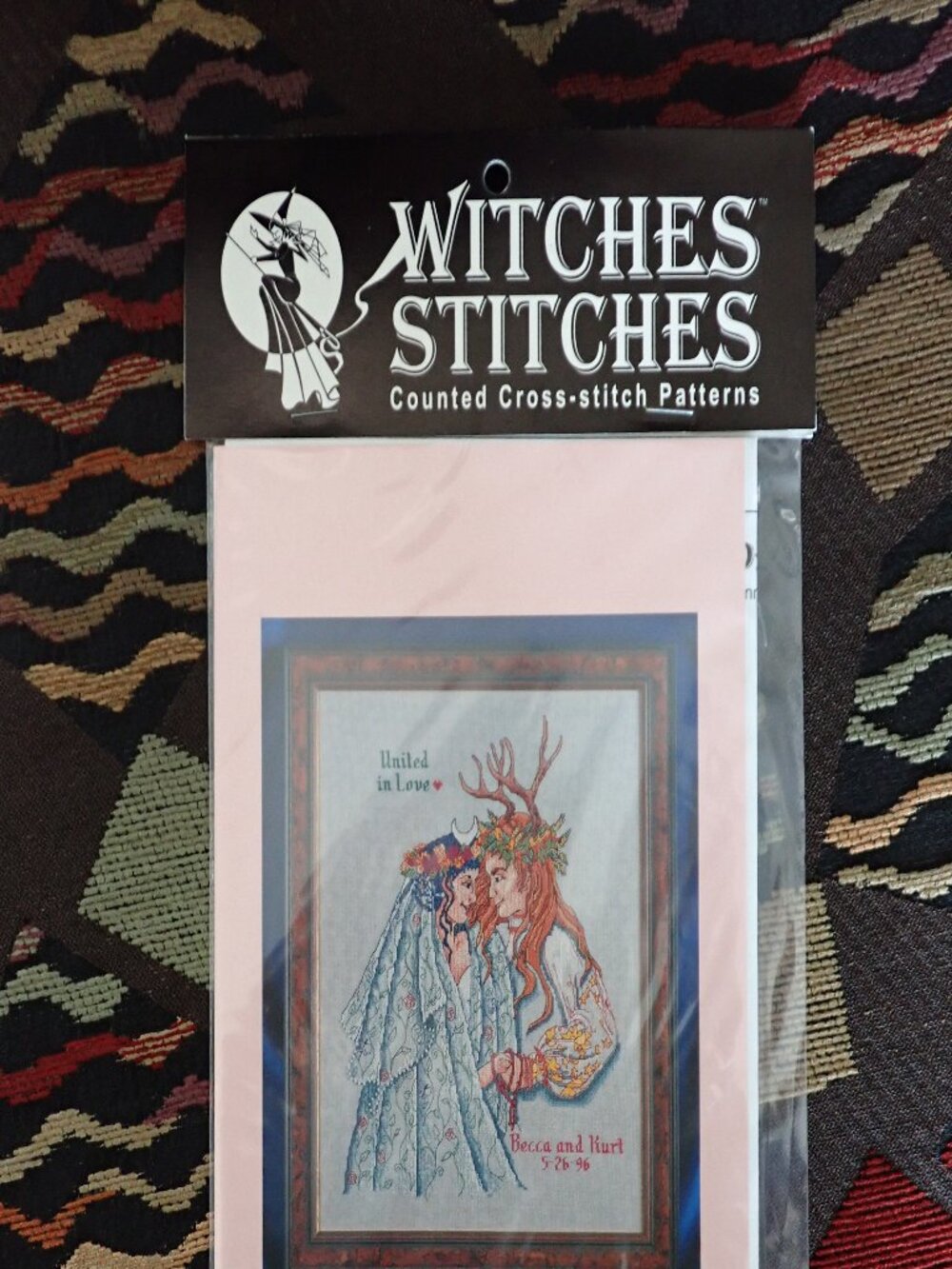 Witches Stitches brand new counted cross stitch pattern - The Handfasting